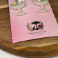 Enchanted Margarita Dangles - Polymer Clay Earrings
