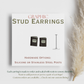 Black Composition Notebook Stud Earrings, Teacher Earrings, School Notebook Earrings, Classroom Jewelry, Back to School Gift, Graphic Studs