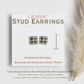 Math Stud Earrings, Cute Calculator Earrings, Math Teacher Earrings, School Supply Studs, Classroom Jewelry, Graphic Teacher Earrings