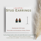 Cute Glue Bottle Stud Earrings, Teacher Earrings, School Supply Earrings, Classroom Jewelry, Back to School Gift, Graphic Stud Earrings