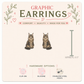Maine Coon Cat Stud Earrings, Maine Coon Earrings, Cat Lover Gift, Hypoallergenic Cat Earrings, Clip On Earrings