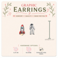 Astronaut Stud Earrings, Space Earrings, Astronaut Gift, NASA Inspired Earrings, Rocket Lover Gift, Hypoallergenic Stud Earrings