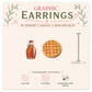 Waffle & Syrup Stud Earrings, Breakfast Earrings, Mismatched Food Earrings, Brunch Jewelry, Maple Syrup Gift, Cute Studs