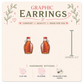 Waffle & Syrup Stud Earrings, Breakfast Earrings, Mismatched Food Earrings, Brunch Jewelry, Maple Syrup Gift, Cute Studs