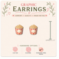 Movie Night Stud Earrings | Popcorn & Movie Ticket Graphic Earrings | Cute Cinema Earrings | Stainless, Silicone or Clip-On