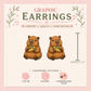 Capybara Taco Stud Earrings, Cute Capybara Earrings, Funny Taco Lover Gift, Kawaii Animal Earrings, Foodie Stud Earrings