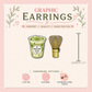 Matcha Latte & Bamboo Whisk Graphic Stud Earrings | Matcha Lover Earrings | Kawaii Food Earrings | Tea Lover Gift | Stainless Steel, Silicone or Clip-On