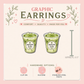 Matcha Latte & Bamboo Whisk Graphic Stud Earrings | Matcha Lover Earrings | Kawaii Food Earrings | Tea Lover Gift | Stainless Steel, Silicone or Clip-On