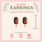 Cakesicle Collection Cake Pop Graphic Stud Earrings | Dessert Earrings | Bakery Lover Gift | Sweet Treat Jewelry | Stainless Steel, Silicone or Clip-On