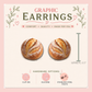 Sourdough Bread Graphic Stud Earrings | Artisan Bread Earrings | Baker Gift | Bread Lover Jewelry | Handmade Food Earrings