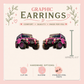 Pink Jeep & Rubber Duck Stud Earrings, Jeep Lover Resin Sealed Lightweight Jewelry