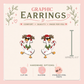 Funny Christmas Goose Earrings, Silly Holiday Goose Stud Earrings, Festive Goose Jewelry, Christmas Bird Earrings, Goose Lover Gift