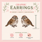 Song Sparrow Stud Earrings, Song Sparrow Earrings, Bird Stud Earrings, Backyard Bird Gift, Bird Lover Jewelry, Nature Earrings