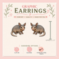 Armadillo Stud Earrings, Cute Armadillo Earrings, Wildlife Animal Studs, Funny Southern Earrings, Gift for Animal Lover