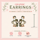 Camping Goose Stud Earrings, Goose Camper Earrings, Camp Life Bird Studs, Resin Sealed Lightweight Outdoor Jewelry
