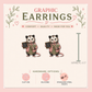 Teacher Opossum Stud Earrings, Cute Possum, Teacher Gift, Chalkboard, Lesson Plans, Lightweight Plastic (0.5")