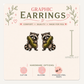 Raccoon Pickle Stud Earrings, Cute Trash Panda, Pickle Lover Gift, Funny Animal Jewelry, Lightweight Plastic (0.5")