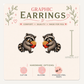 Raccoon French Fry Stud Earrings, Cute Trash Panda, French Fries, Funny Food Jewelry, Lightweight Plastic (0.5")