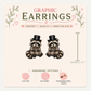 Raccoon Top Hat Stud Earrings, Dapper Trash Panda, Cute Woodland Animal, Lightweight Plastic (0.5")
