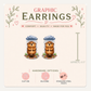 Groundhog Rain Cloud Stud Earrings, Funny Groundhog Day Earrings, Cute Weather Animal Studs, Woodland Jewelry