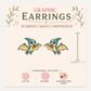 Pterodactyl Stud Earrings, Cute Flying Dinosaur Earrings, Blue Dino Jewelry, Prehistoric Earrings, Dinosaur Lover Gift