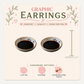 Sushi Stud Earrings, Salmon Nigiri and Soy Sauce, Mismatched Food Jewelry (0.5")