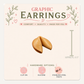 Chinese Takeout Mismatched Stud Earrings, Fortune Cookie Soy Sauce Earrings, Foodie Graphic Studs, Pick Two