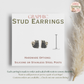 Skunk Stud Earrings, Cute Woodland Animal Earrings, Wildlife Jewelry, Animal Lover Gift, Nature Inspired Graphic Studs