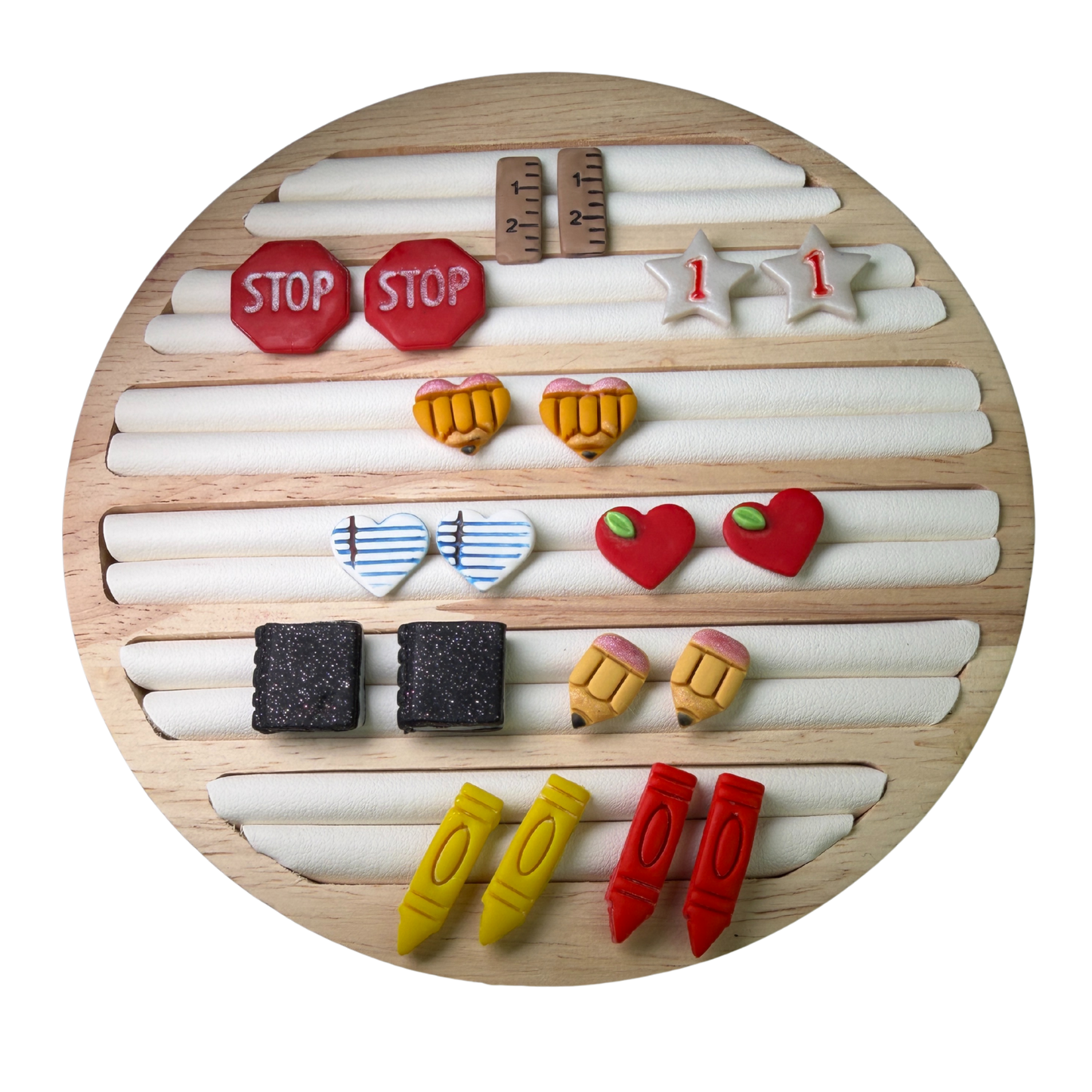 Enchanted Classroom Cuties Stud Earrings