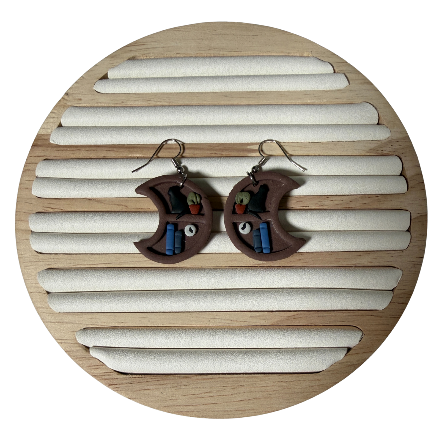 Moonlit Reading Nook Earrings