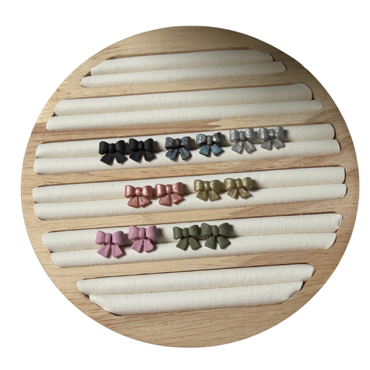 Micro Hand-Folded Bow Studs