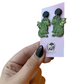 Cute Dragon Earrings | Fantasy Dragon Dangles | Dragon Lover Gift | Mythical Creature Earrings | Green Dragon Jewelry | Nerdy Gift