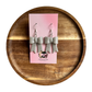 Glitter Hand-Folded Bow Polymer Clay Dangle Earrings