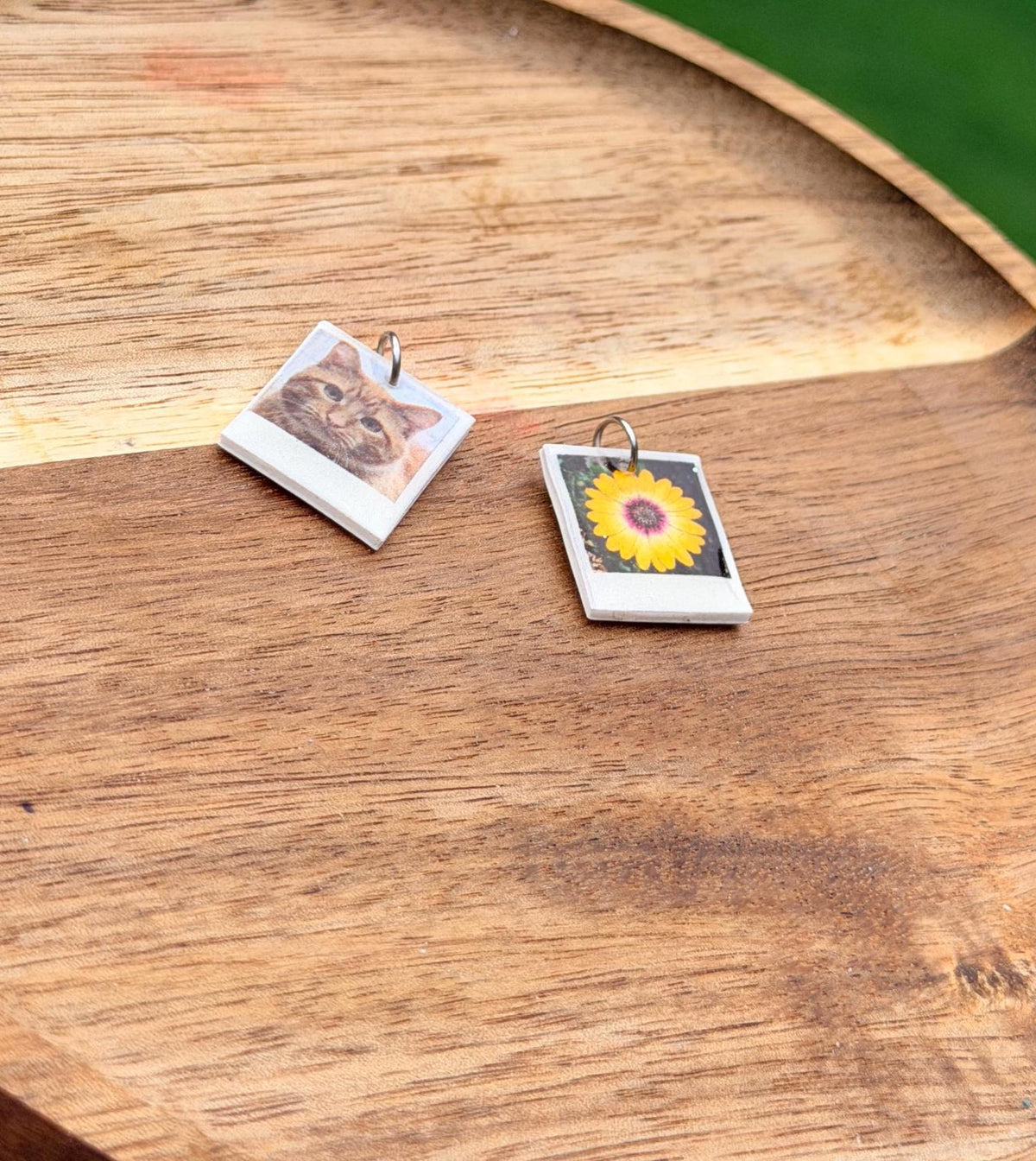 Custom Photo Charm — Bracelet Add-On detail