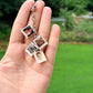Personalized instant-photo charm keychain detail