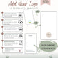 Earring Display Card — Canva Template preview 2