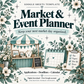 Market Application & Event Planner — Google Sheets Template — Teal Edition