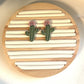 Desert Bloom Cactus Dangle Polymer Clay Earrings