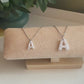 Enchanted Initial Necklace – A Personalized Touch of Magic