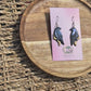 Enchanted Raven Polymer Clay Earrings