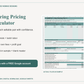 Earring Pricing Calculator — Google Sheets Template — Teal Edition