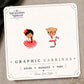 Puerto Rican Folkloric Dancer Earrings & Pins on the tilted Enchanted Nomad Designs card